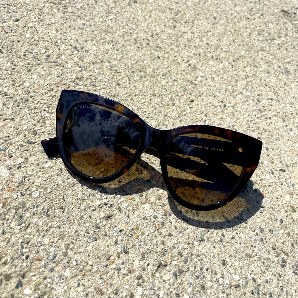 GUCCI 53mm Cat Eye Sunglasses